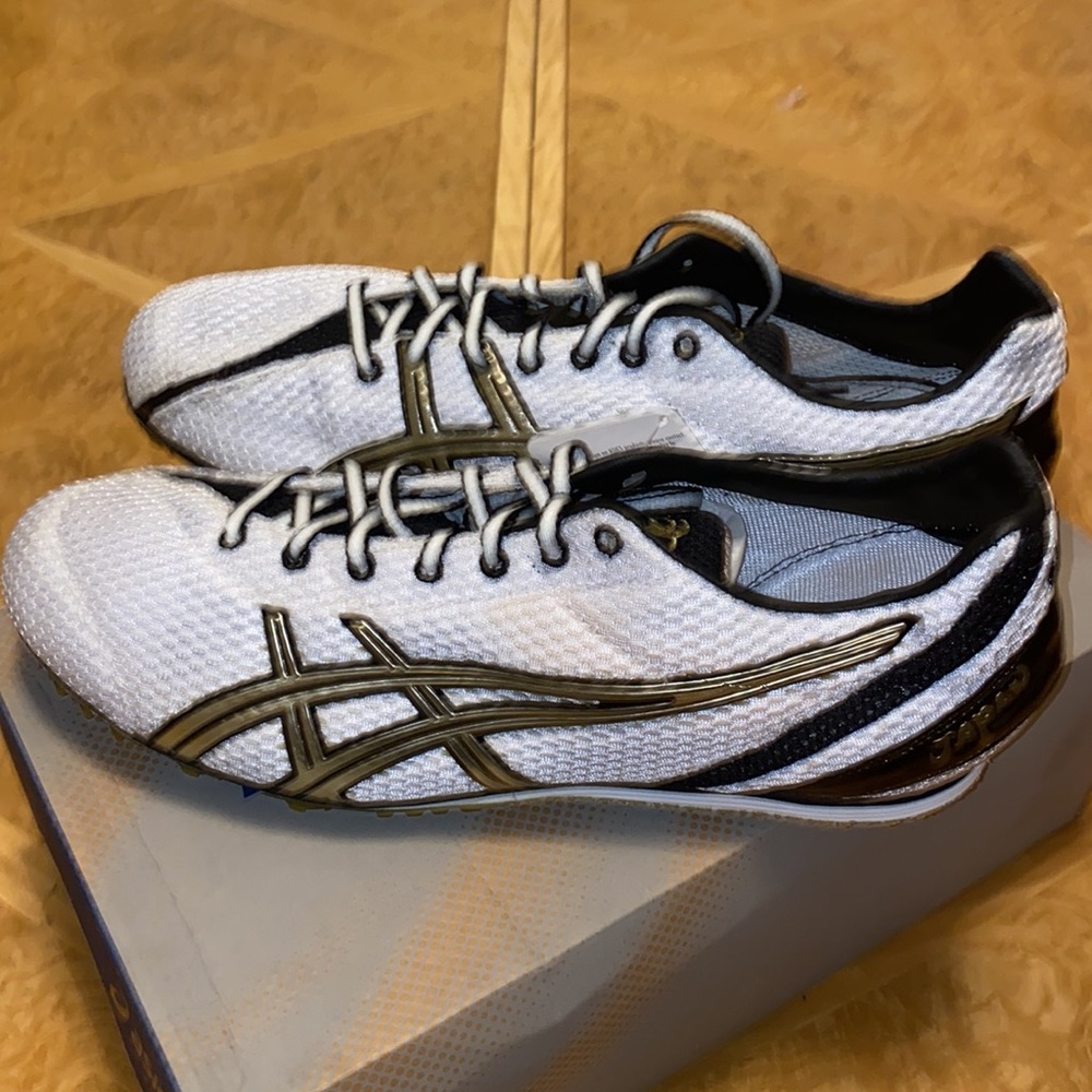 NWOB!! ASICS Japan Thunder 2 Track & Field Spike Mens Shoes size 11.5 Vintage - Picture 7 of 11